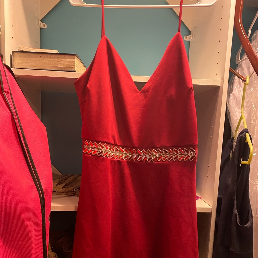 Red dress Charlotte russe size XL
